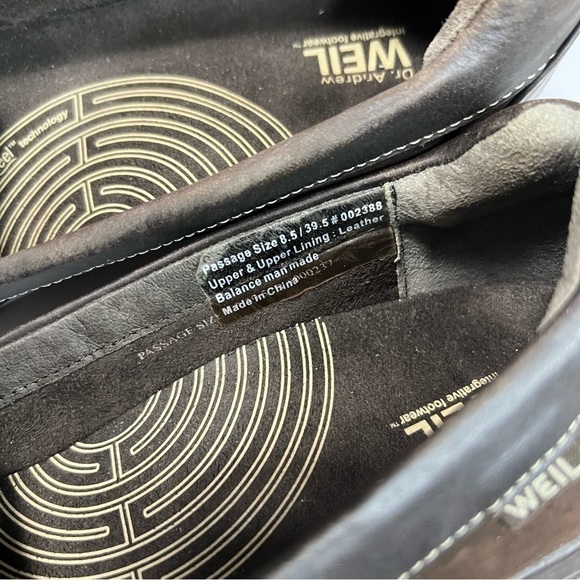 DR. Andrew Weil Integrative Footwear Integrative Footwear Passage Brown Nubuck - Picture 5 of 9